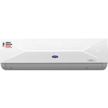 Carrier 2.0 T 24K XCEL LUMO Wi-Fi FXi 5 Star Alpha Hybridjet CAI24CL5R35W0 Convertible 6 in 1 Flexi Cool Conventional HD Filter with PM 2.5 Micron Filter Inverter Split Air Conditioner (2025 Model, White)